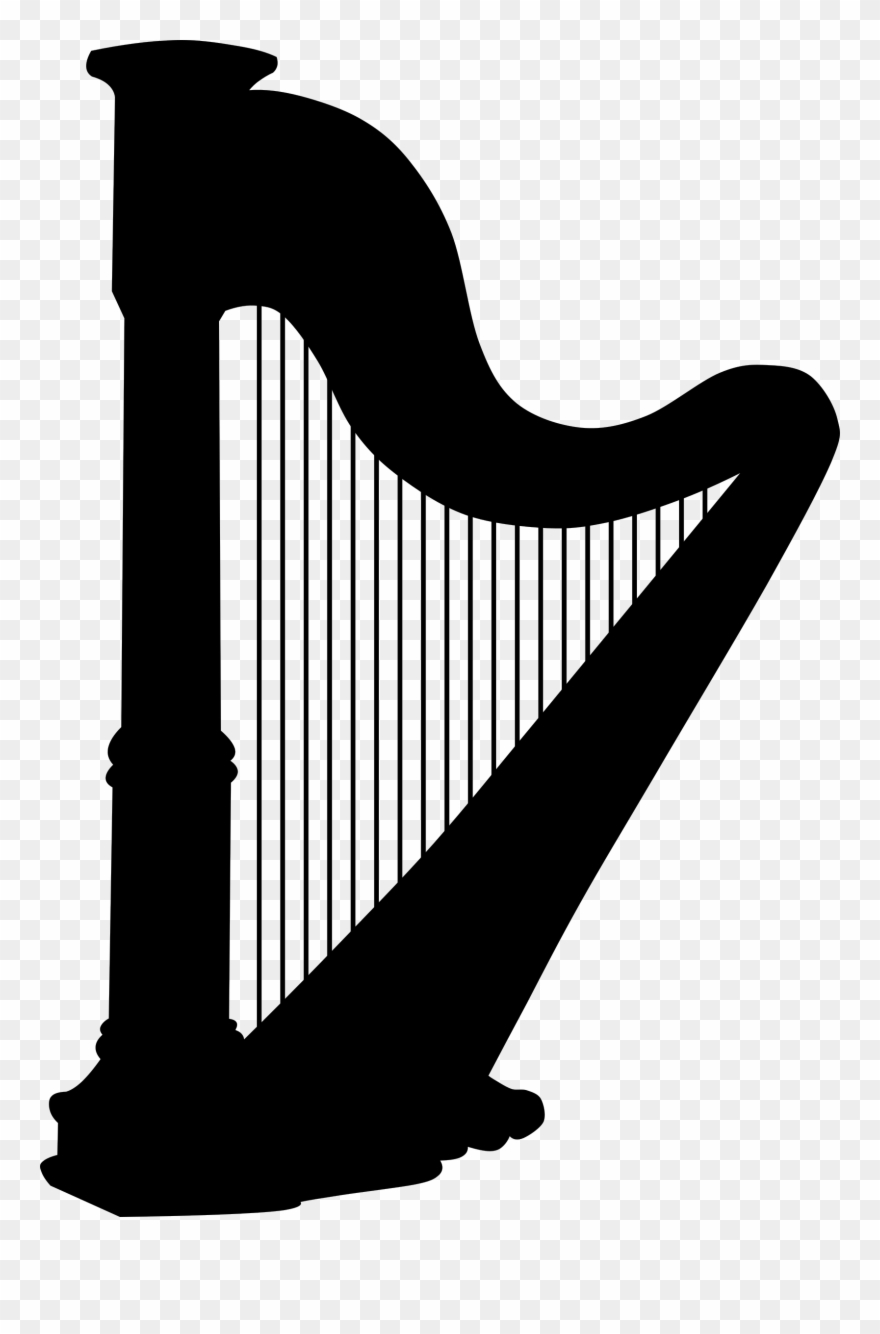 Big Image Png - Harp Clipart Transparent Png