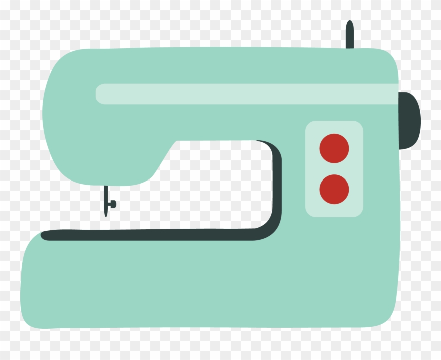 Sewing Machine Clipart Stitching - Sewing Machine Clipart Transparent - Png Download