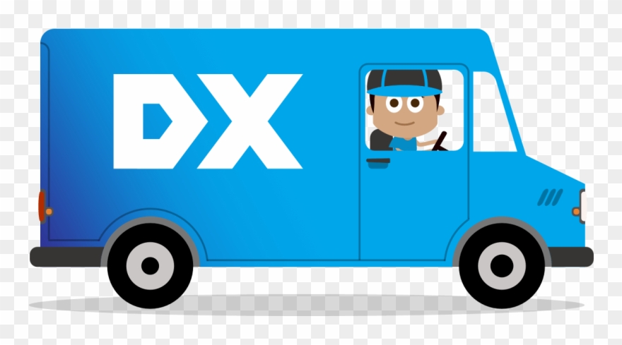 Picture Black And White Library Delivery Van Free On - Parcel Force Clipart