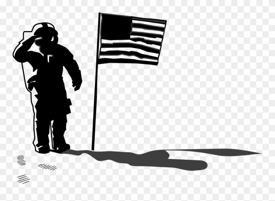 First On The Moon Astronaut Silhouette Space Exploration - Neil Armstrong Clipart - Png Download