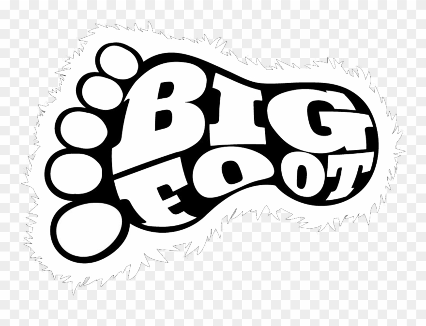 Clipart Freeuse Stock - Big Foot Print - Png Download
