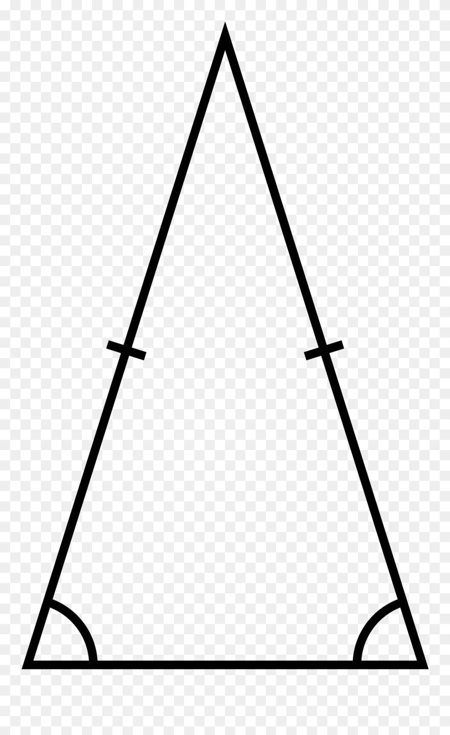 Isosceles Triangle Clipart