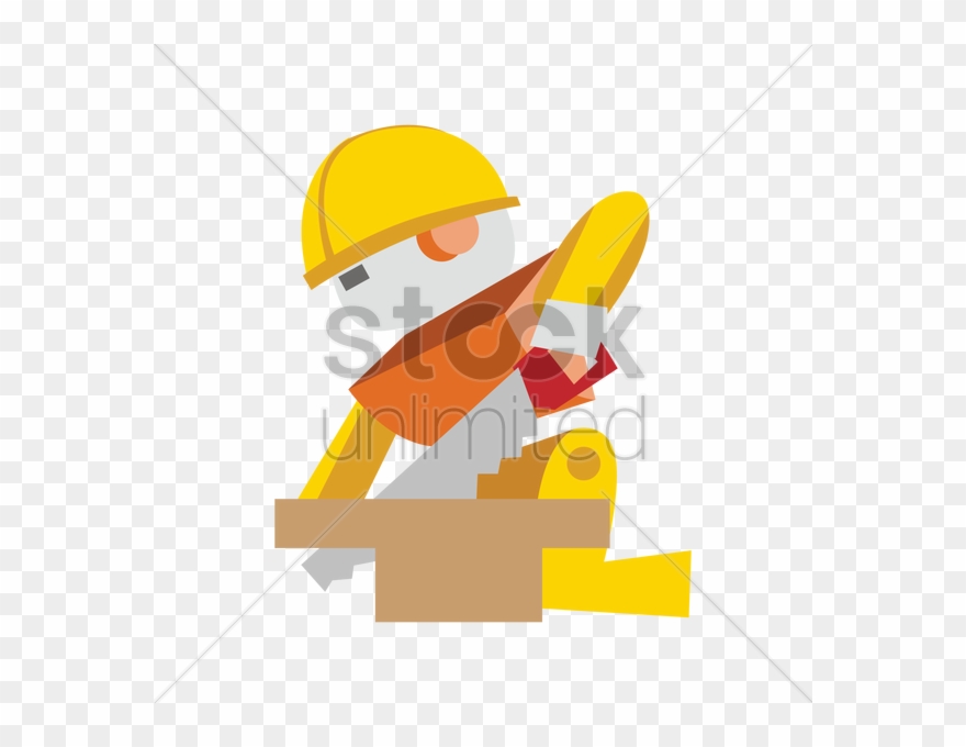 Instagram Clipart Hard Hats Clip Art - Hand Saw - Png Download