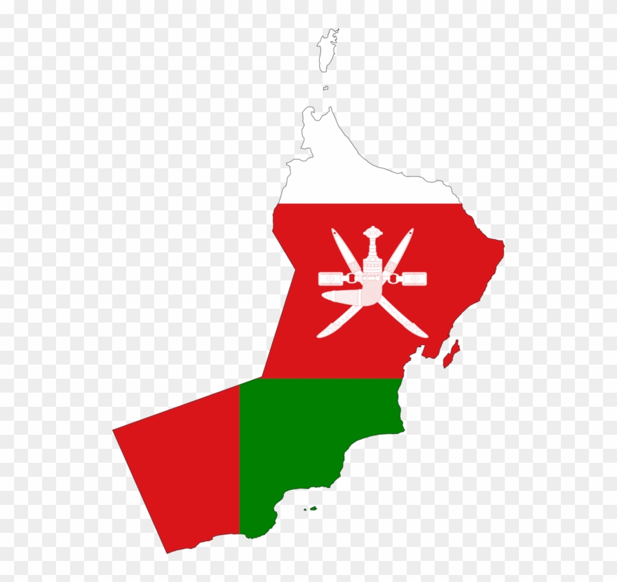 All Photo Png Clipart - Oman Map With Flag Png Transparent Png