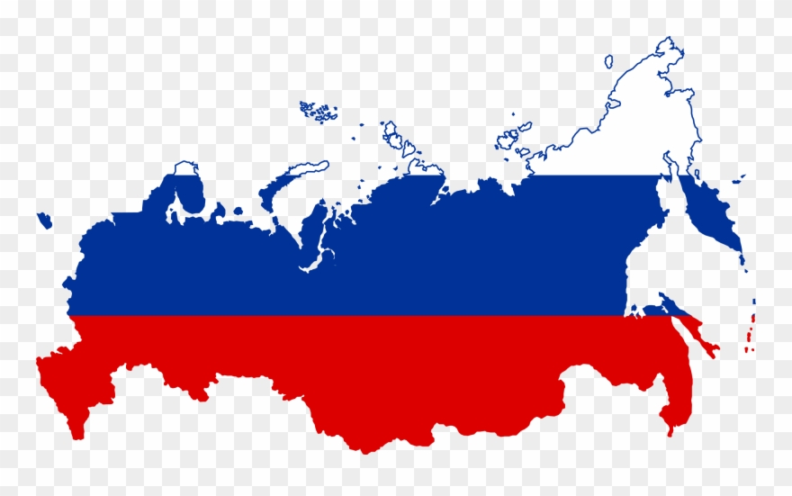 All Photo Png Clipart - Russia Flag Map Transparent Png