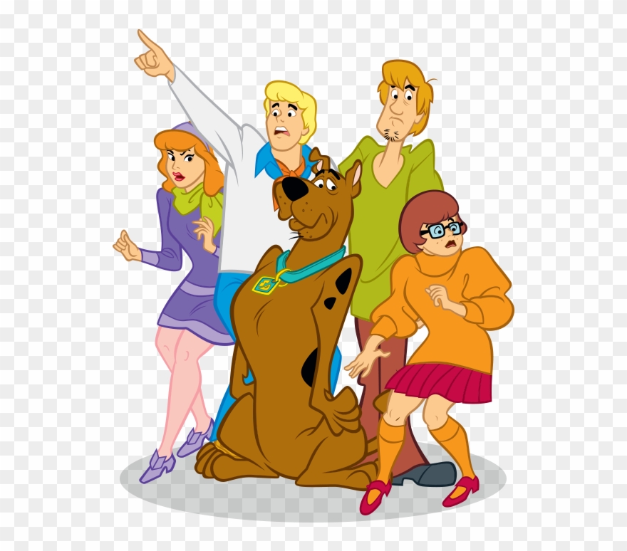 Media References - Scooby Doo Cartoon Png Clipart