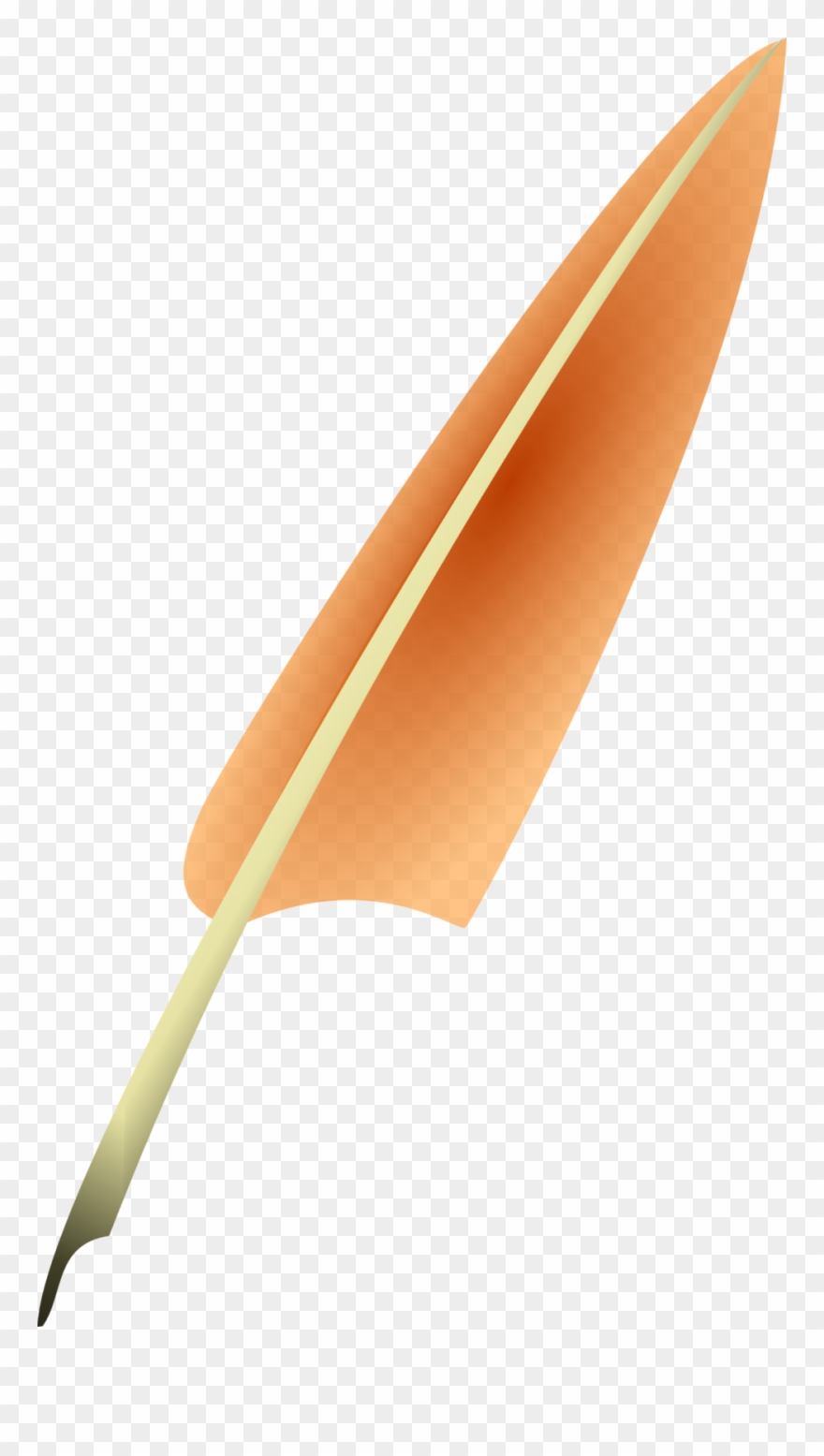 Used Quill - Quill Clip Art - Png Download