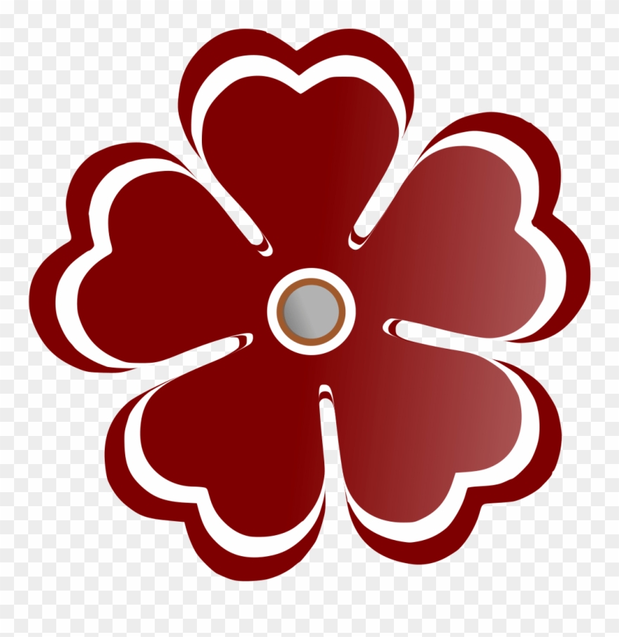 Clipart - Flower Love - Clip Art - Png Download