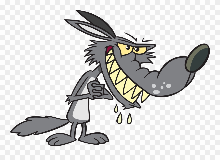 Clipart - Cartoon - Wolf Cartoon Png Transparent Png