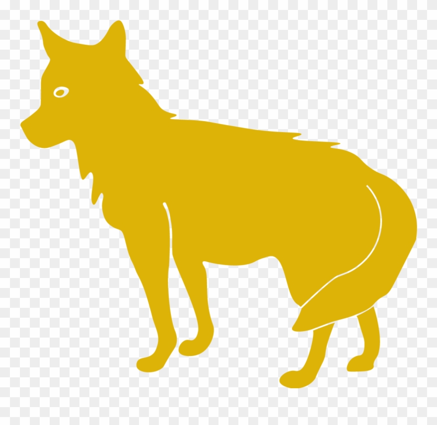 Coyote Clipart Land Animal - Arizona Howling Coyote Clipart Transparent - Png Download
