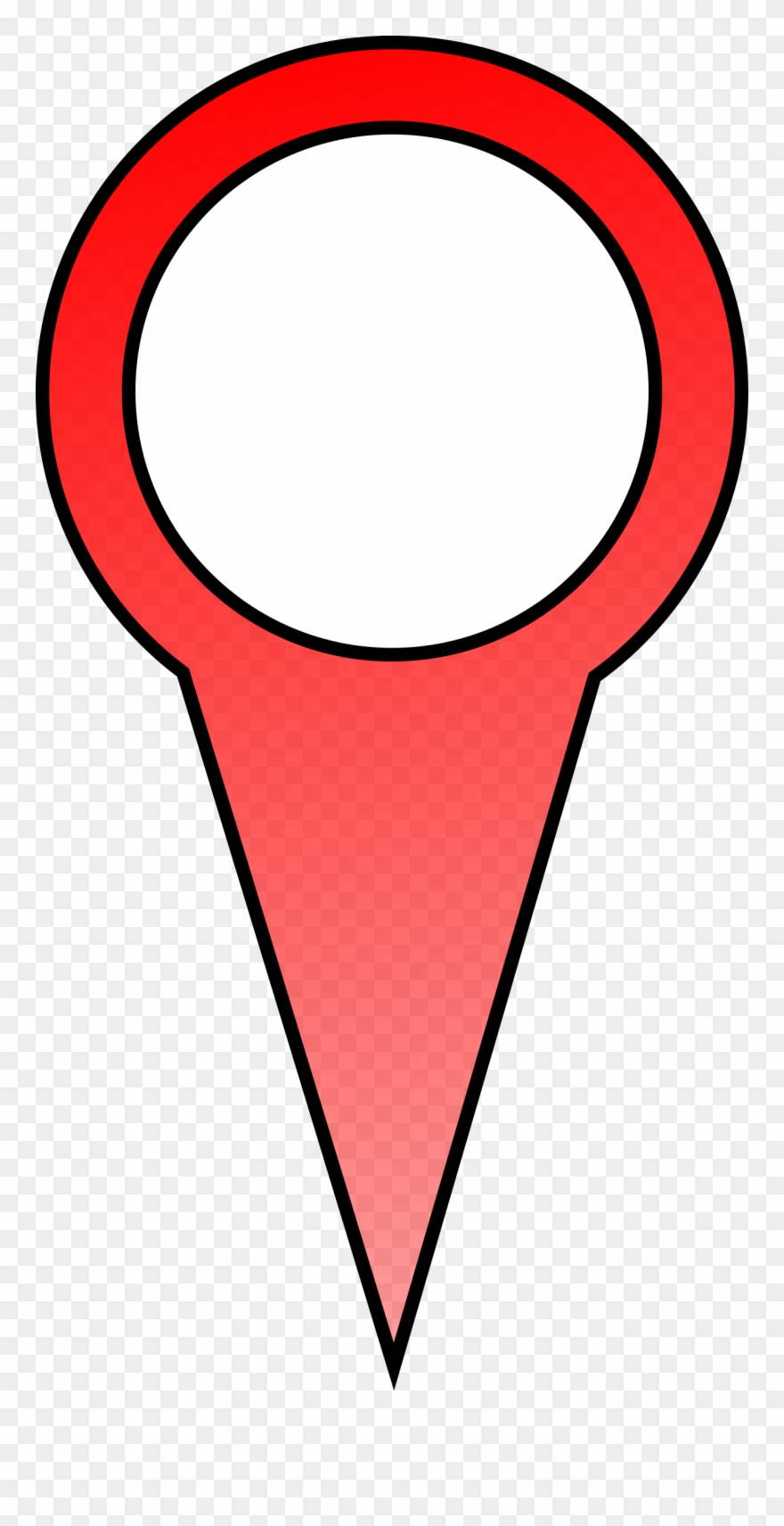 This Free Clip Arts Design Of Red Map Pin - Map Pin Clipart - Png Download