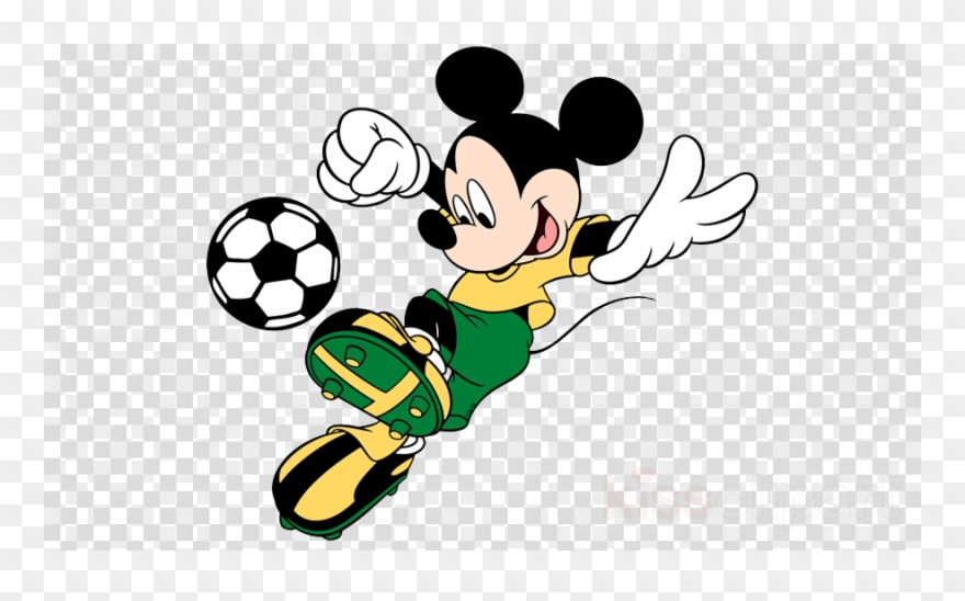 Mickey Soccer Png Clipart Mickey Mouse Donald Duck - Mickey Soccer Transparent Png