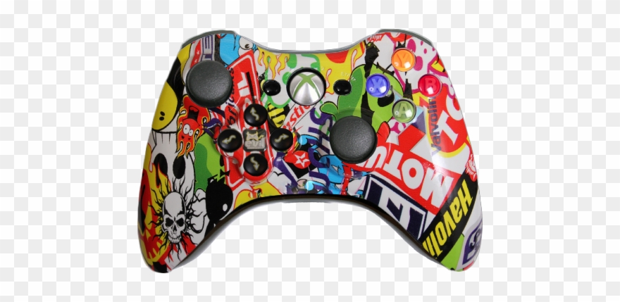 Controller Master Mod V - Xbox One Controller Stickerbomb Clipart