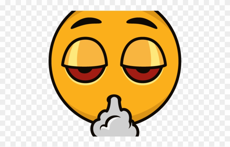 Sunglasses Emoji Clipart Chill - Weed Emoji - Png Download