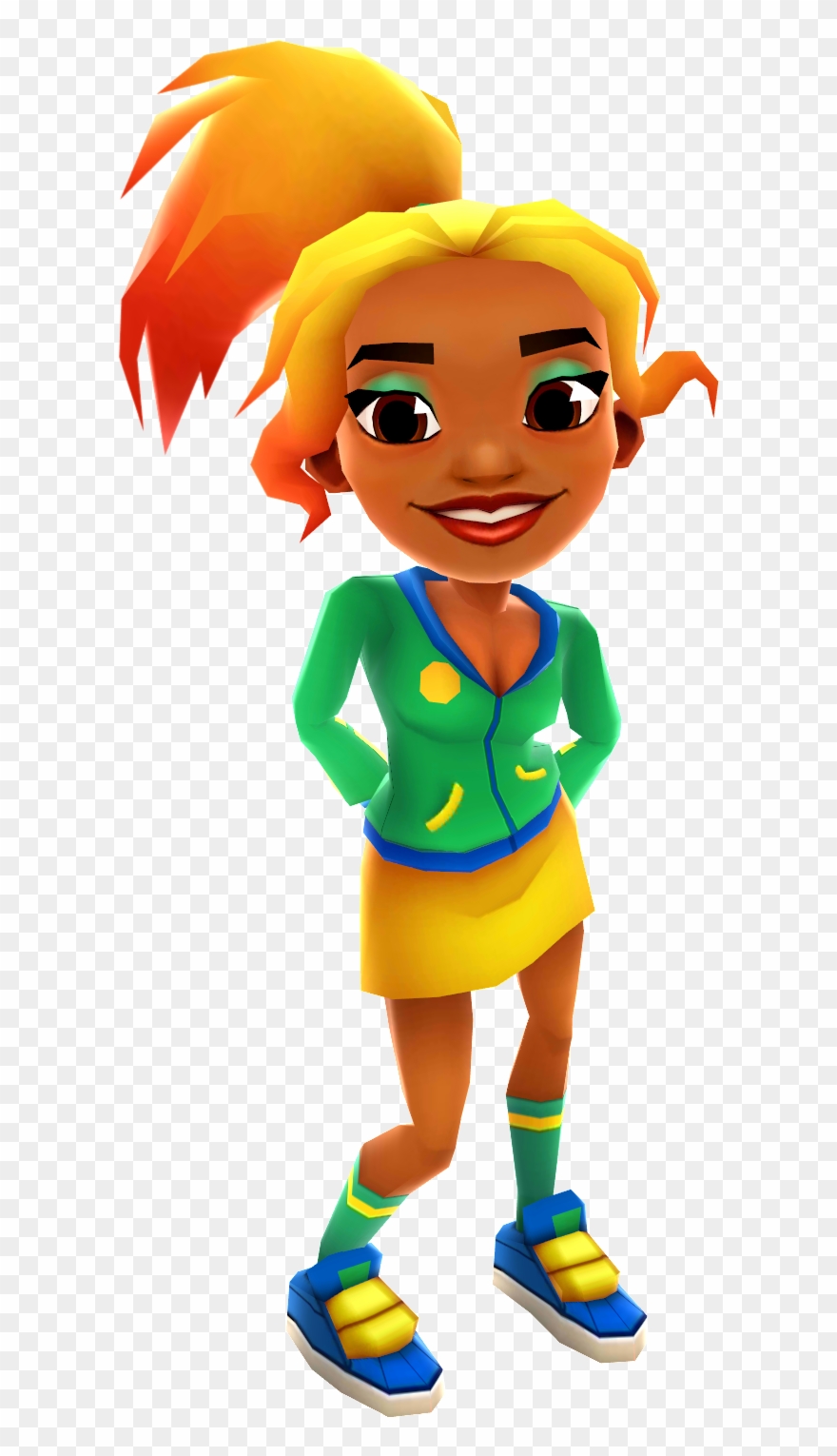 Carmen - Subway Surfers Nicolai Clipart