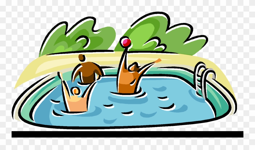 Swimming In River Clipart 4 By Jerry - Swimming Pool Clip Art - Png Download