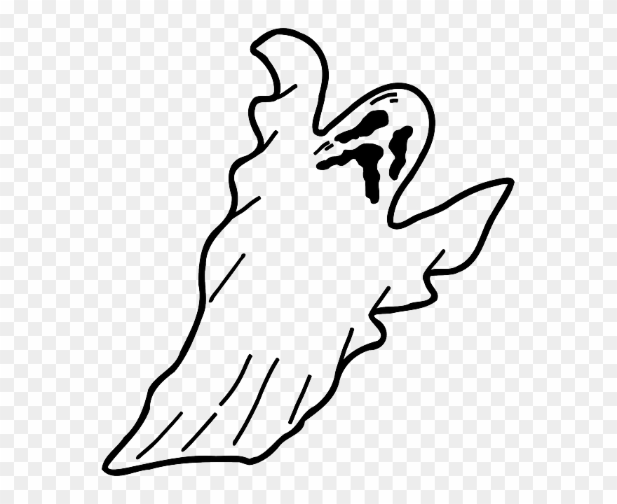 You Might Also Like - Scary Ghost Clipart - Png Download