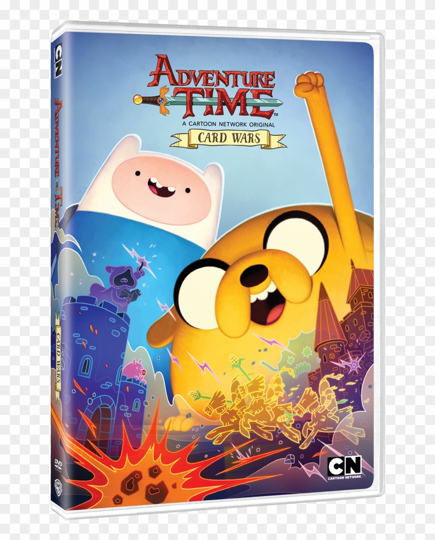 Dvd - Adventure Time Card Wars Dvd Clipart