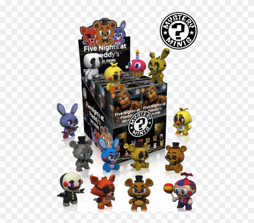 Mystery Minis Five Nights At Freddy's - Five Nights At Freddy's Mystery Minis Clipart
