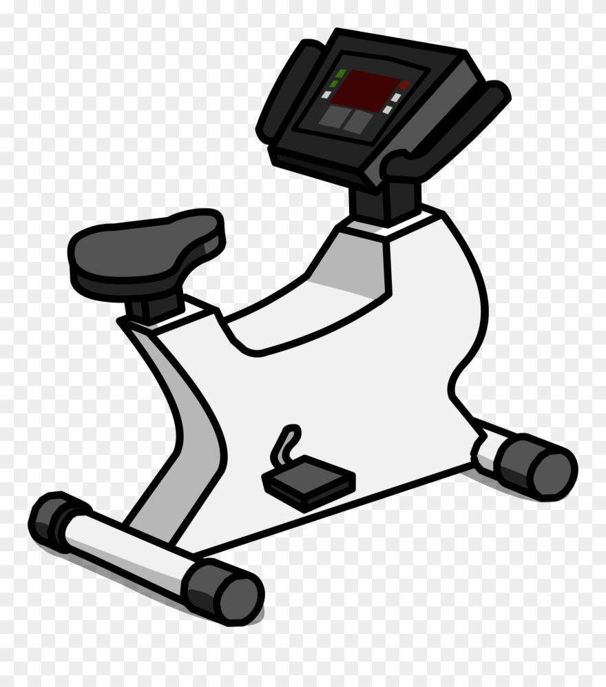 Exercise Bike Sprite 008 - Stationary Bicycle Clipart