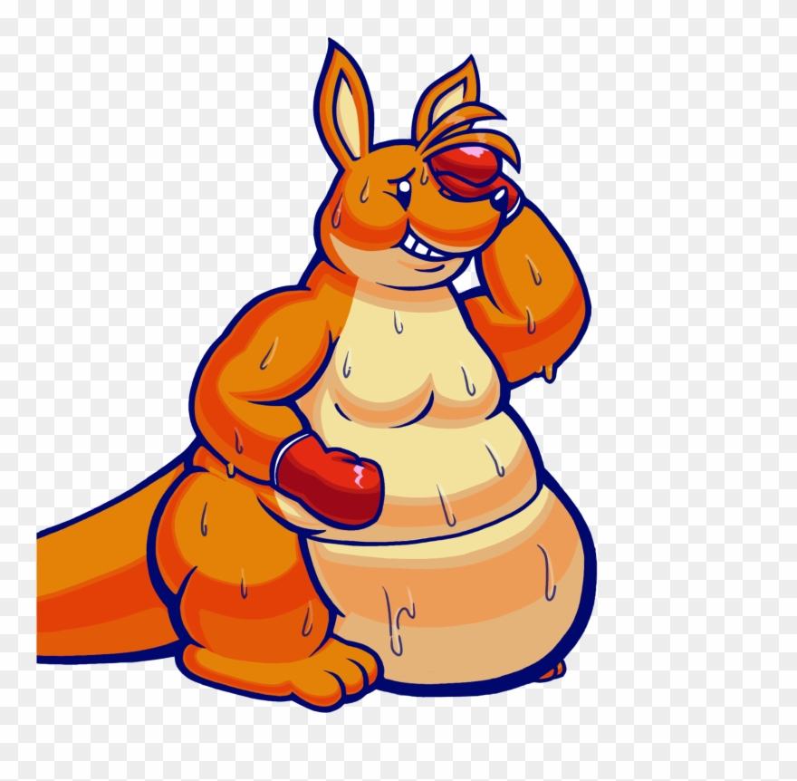 Sweaty Roo - Clip Art - Png Download