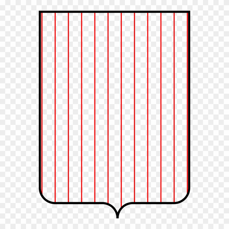 Shield Pattern Vertical Clip Art - Line - Png Download