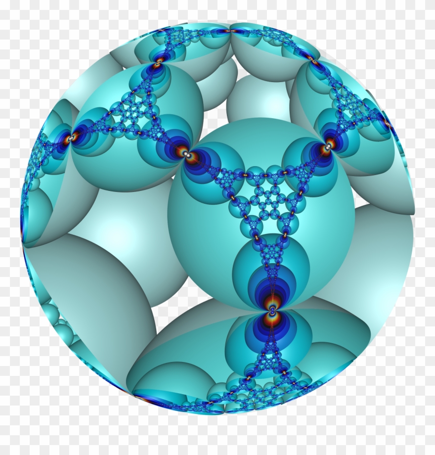 Hyperbolic Honeycomb 3 5 I Poincare - Circle Clipart
