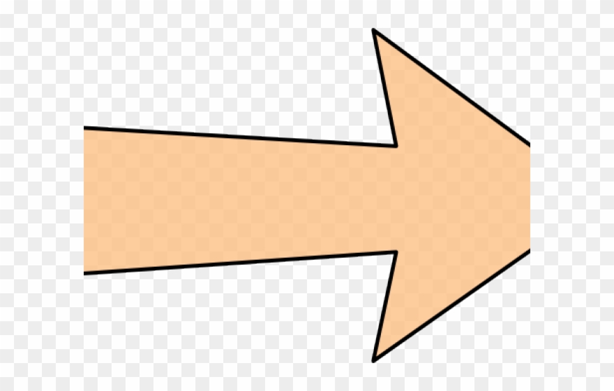 Arrow Clipart Outline - Clip Art - Png Download