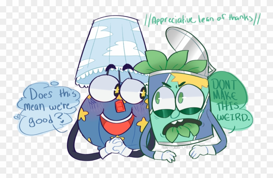 “ @thebigspicy And Me Ship A Lamp And A Can Of - Cartoon Clipart