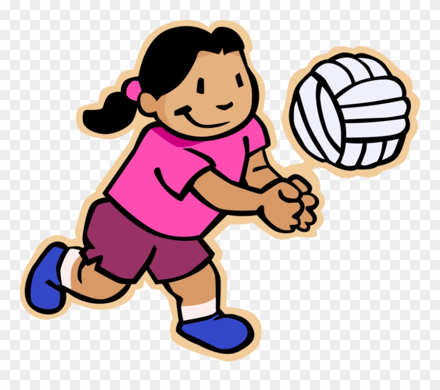 Vector Illustration Of Primary Or Elementary School - Child Care Clipart