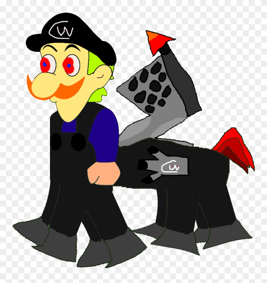 A Dark Elemental Eight Legged Centaur, Equipped With - Cartoon Clipart