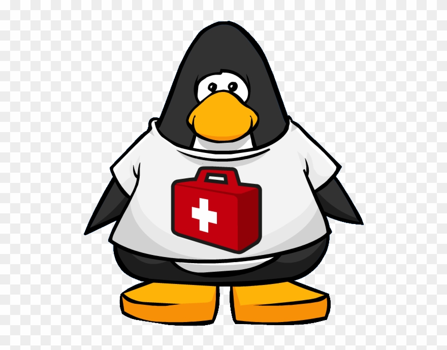 Image Provide Help T - Club Penguin Player Shirt Clipart