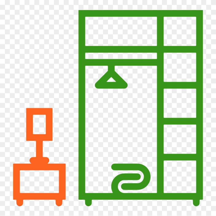 Clean Bedroom - - Furniture Clipart