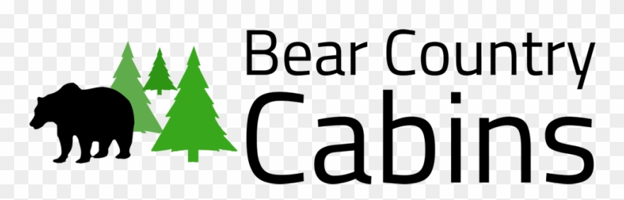 Bear Country Cabins Clipart