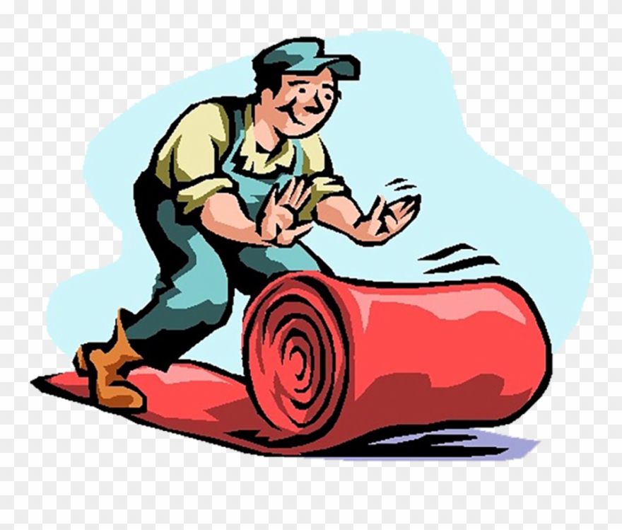 Young's Of Brecon - Carpet Installer Clipart