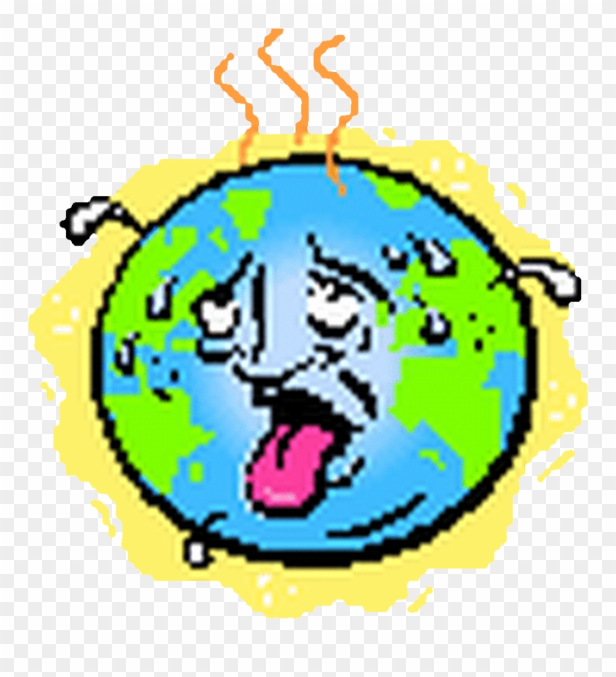 Earth Clipart Environmental Issue - Contra El Cambio Climatico - Png Download