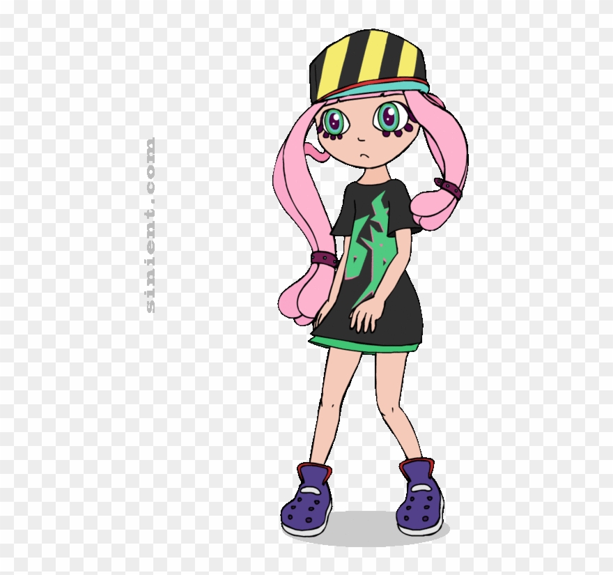 0 - - Transparent Gif Rollerskating Girl Clipart