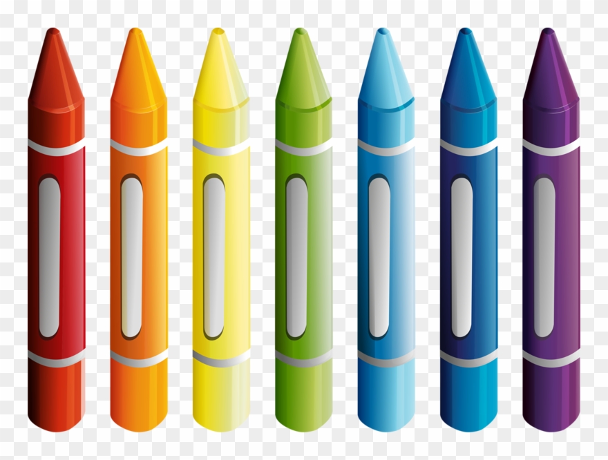 Yandeks Fotki Set Of Crayons Clipart Full Size Clipart 1603729 Pinclipart