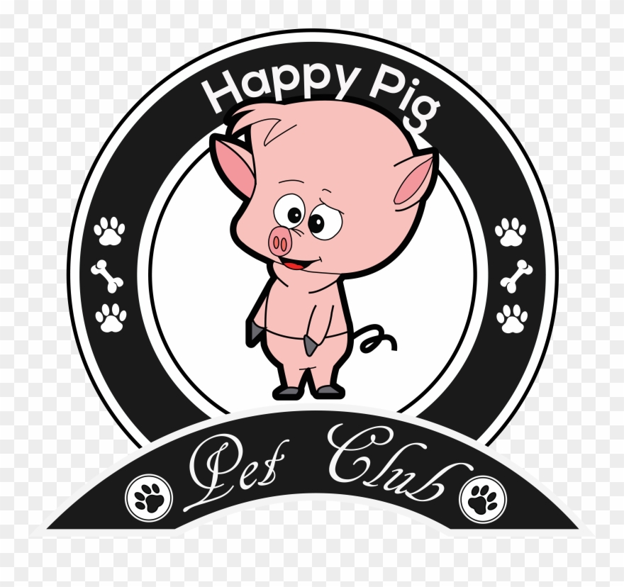 Happy Pig Clipart