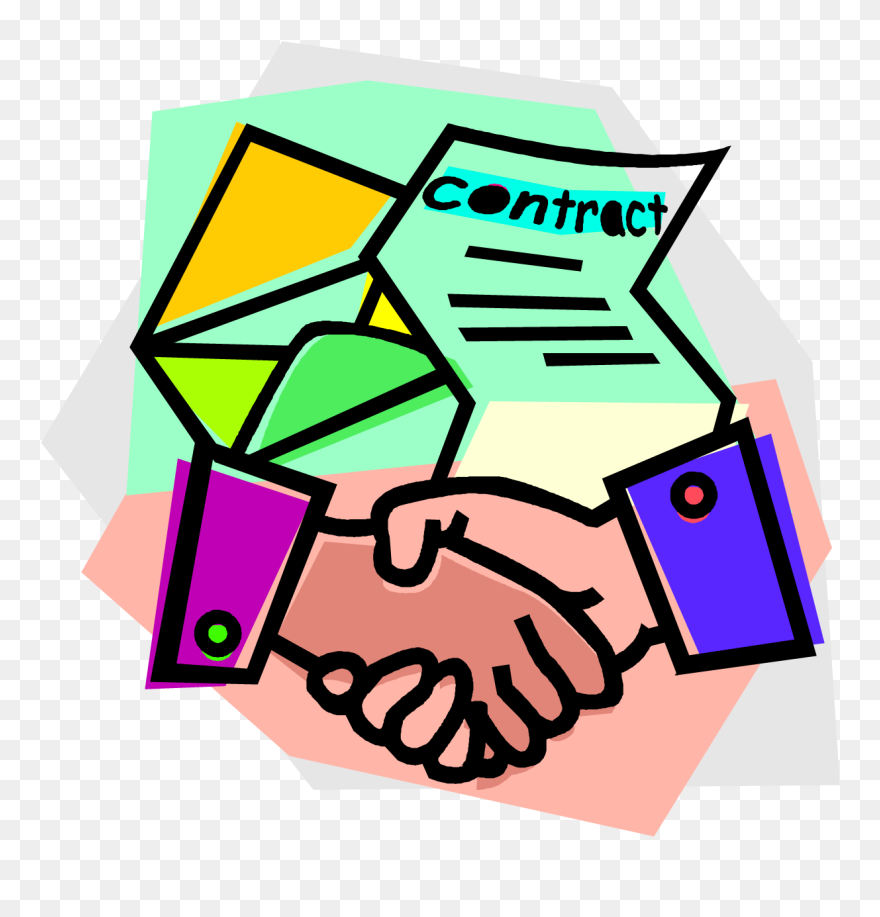 Contracts Basics For Clinical Trial Sites Gxp - Contract Clipart - Png Download