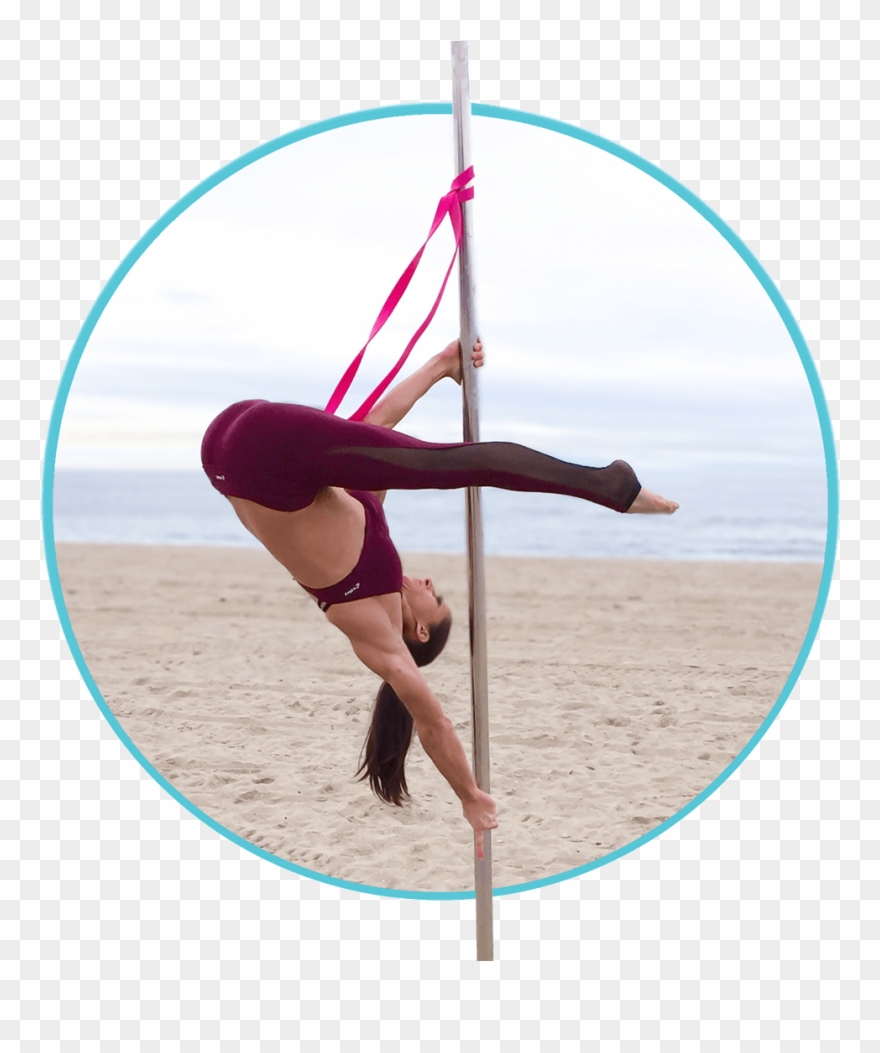 Aerial Deadlift On The Pole With Resistance Bands - Deadlift Clipart