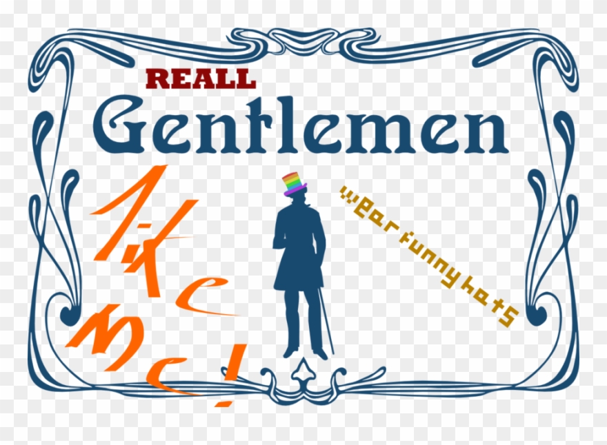 Gentlemen By Snarffff On Clipart Library - Tumblr - Png Download