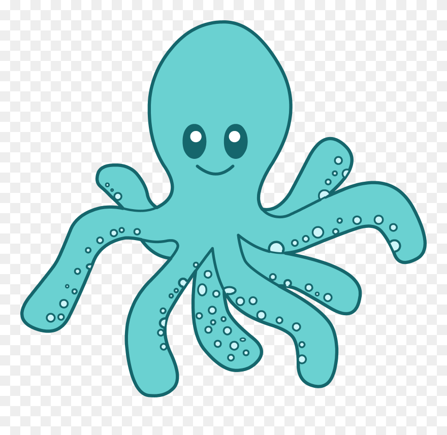 Octopus Clipart Two - Octopus Clipart Png Transparent Png