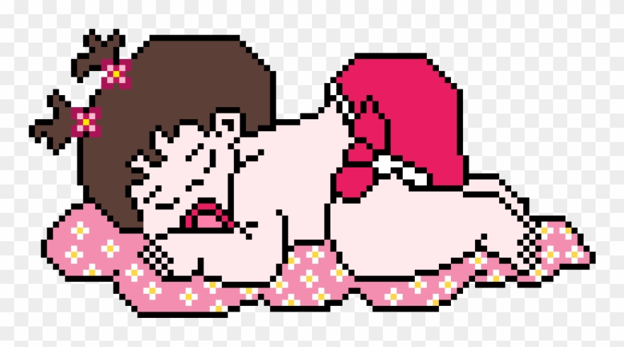 Baby Girl Sleeping Clipart