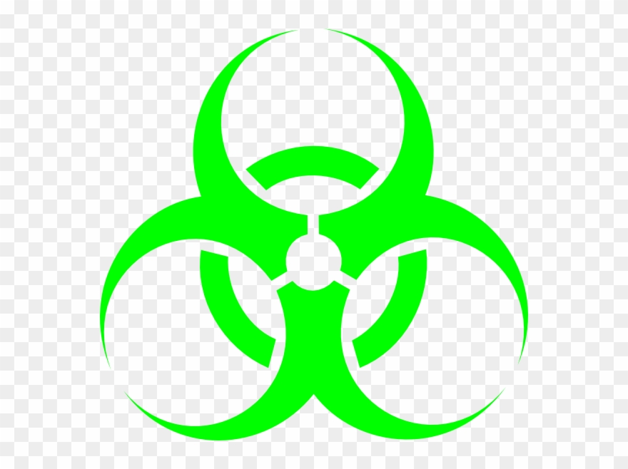 Green Biohazard Symbol Png Clipart