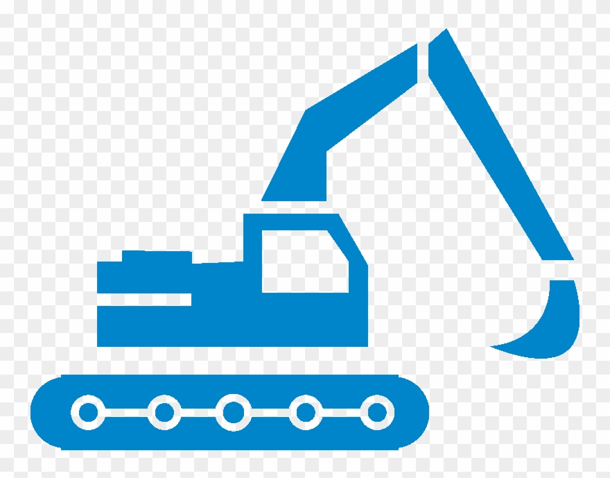 Construction - Excavator Logo Clipart