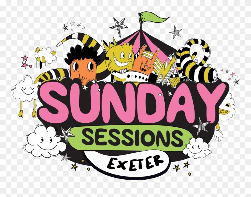 Noel Gallagher's High Flying Birds And The Charlatans - Logo Sunday Sunday Clipart