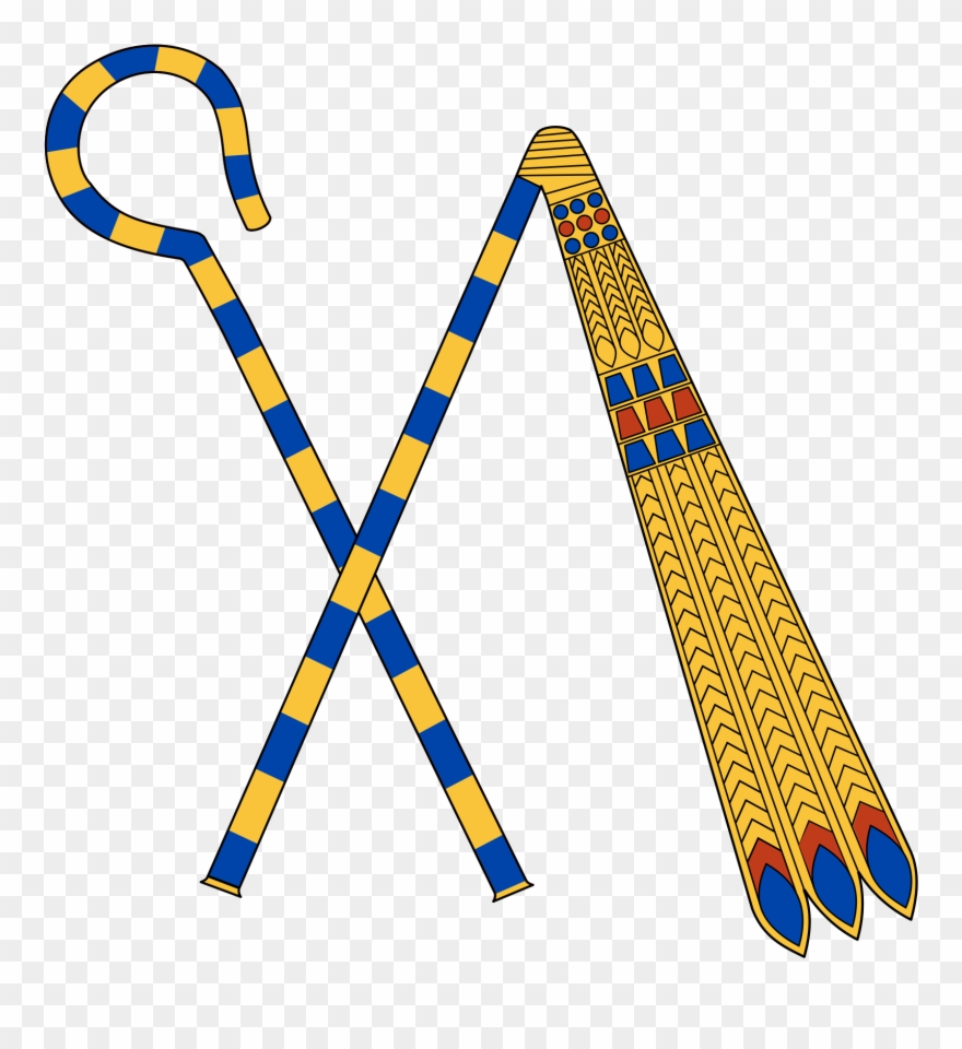 Djoser's Expeditions To The Sinai Peninsula - Crook And Flail Clipart