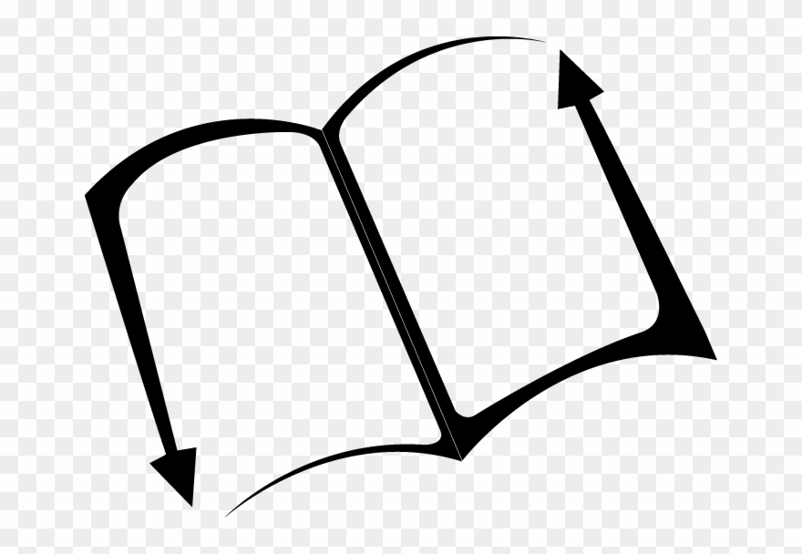 Graphic Black And White Library Buyback Campaign On - Textbook Clipart