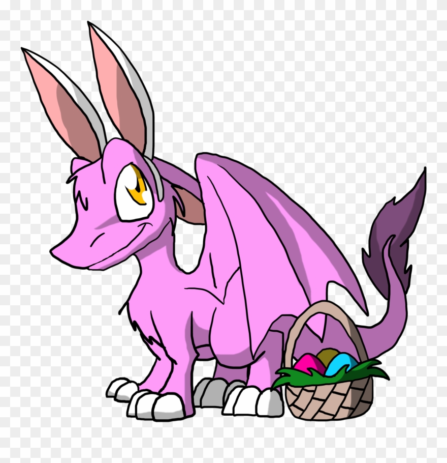 Sdfurrydragon 121012 Bubblegum Easter - Keychain Clipart